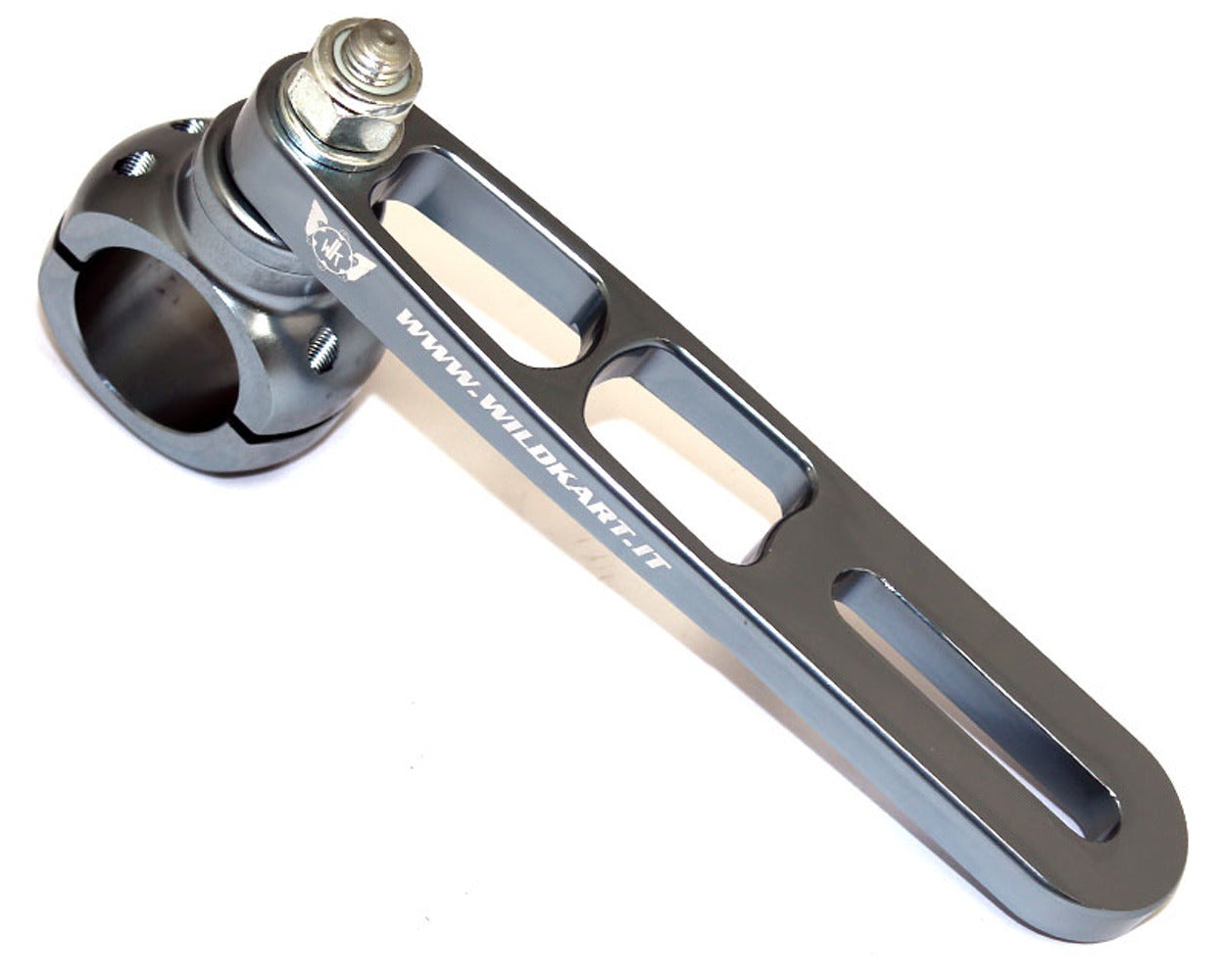 Wildkart Exhaust Pipe Mount 32mm Titanium